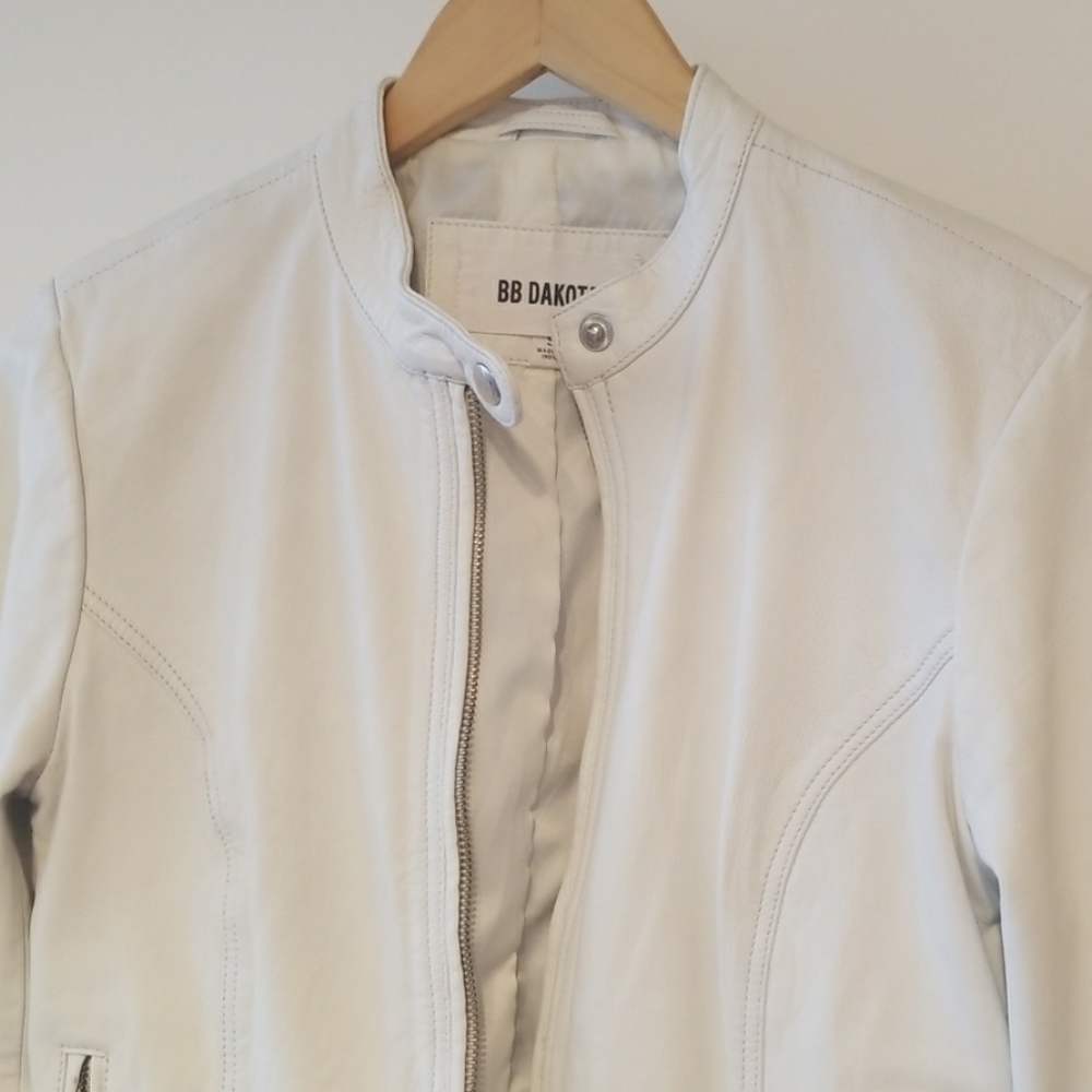 Leather Moto Jacket - Picture 2 of 4